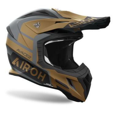 Шлем AIROH AVIATOR ACE 2 SAKE GOLD (Матовый)  - миниатюра 3