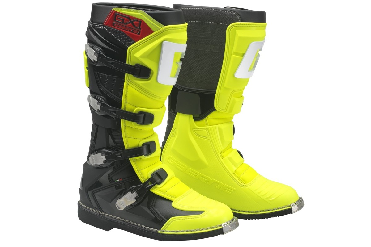 КРОССОВЫЕ МОТОБОТЫ Gaerne GX 1 GoodYear Yellow 2192 009 - фото 1