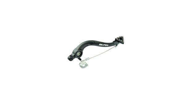 Педаль заднего тормоза Scar под мотоциклы Honda CRF250R CRF450R CRF250RX CRF450RX Черная