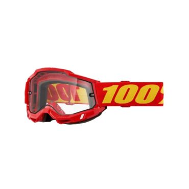 100% Очки Accuri 2 Enduro Moto Red / Clear - миниатюра 1