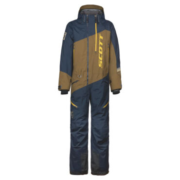 SCOTT Комбинезон DS Shell Dryo earth brown dark blue - миниатюра 4