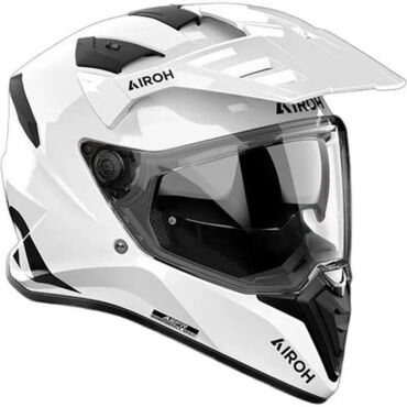 Шлем дорожный Airoh Bandit Color White Gloss - миниатюра 2