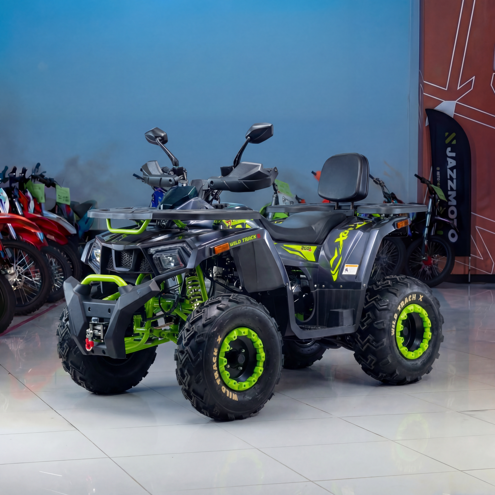 Квадроцикл (комплект запчастей для сборки) ATV VOX200 WILD TRACK X WINCH (баланс. вал)