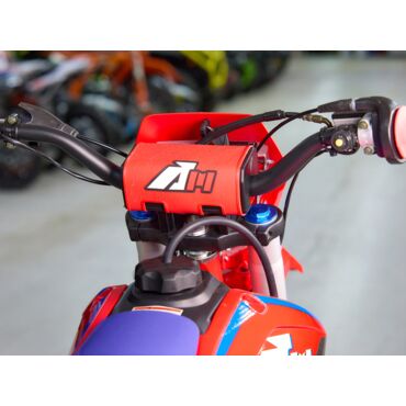 Питбайк Apollo RFZ START 125LE 17х14 Красный (фара, электростартер) - миниатюра 8