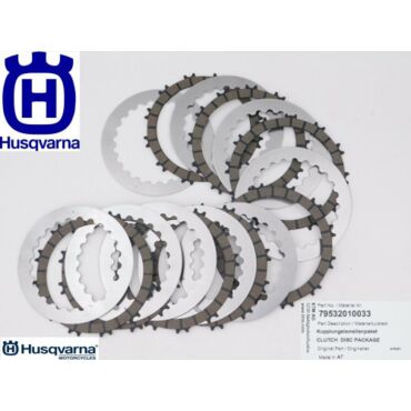 Комплект дисков сцепления KTM 350EXC F 18- ;  450SX F, 450 500EXC F 13- ;  250EXC F 21- / Husqvarna FE350 18- ;  FC450, FE450 501 14- ; FE250 21- / GasGas EC250F 350F, MC450F 21- - миниатюра 5