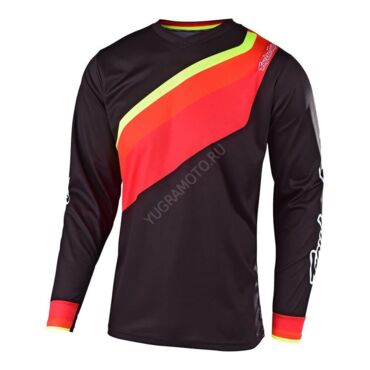 Джерси Troy Lee Design PRISMA 2 BLACK - миниатюра 1