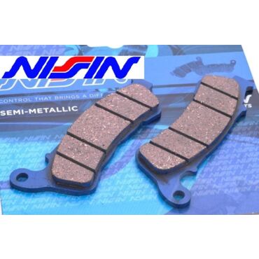 NISSIN 2P 308NS колодки тормозные перед XL700 / XL1000 с АВС // M 53634 - миниатюра 1