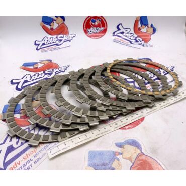 TRW FRICTION PLATES SET MCC 512 8 комплект фрикционных дисков сцепления 690 08 24 ( 10015806 ) - миниатюра 2