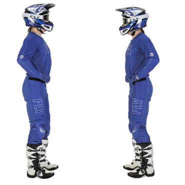 Штаны FLY RACING KINETIC FUEL Blue White - миниатюра 6