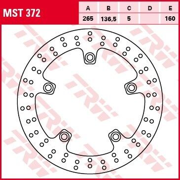 TARAZON brake disk rear тормозной диск зад BMW R1200 GS 04 12 / F800 GS 08 12 / F750 GS / F850 GS // ZP323 - миниатюра 3