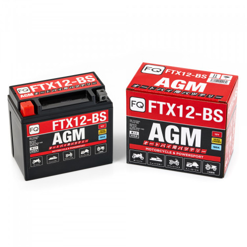 АКБ FQ FTX12 BS AGM 10 Ah 210A YTX12 BS - фото 1