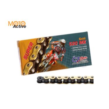 Цепь привода CZ Chains 520 MX Gold - 112 - миниатюра 1