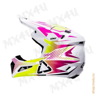Шлем 3.5 V26 Thermoplastic + 3.5 очки Vizion - Розовый - миниатюра 8
