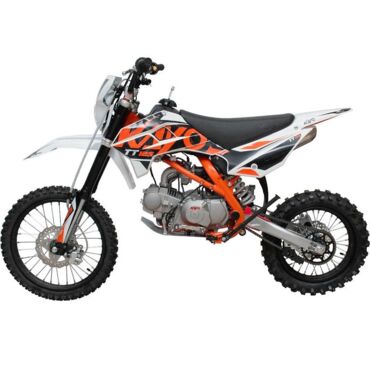 Питбайк KAYO BASIC K125EM 17 14 KRZ 26 (механ. сцепл., эл. стартер) - миниатюра 4