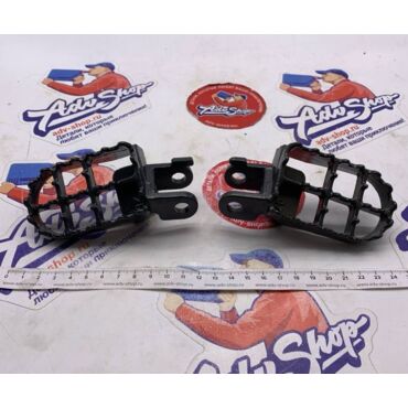 ADVS Широкие подножки комплект (стальные)  XR250 XR400 XR600 XR650L XR650R XRV750 XRV650 XL600 XL400 (20000165) - миниатюра 4