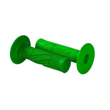 Ручки на руль Wave Soft Grips 115мм зеленые - миниатюра 1