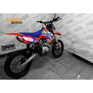 Питбайк APOLLO RFZ START 125X LЕ 17х14 ( Оранжевый ORANGE) - миниатюра 7