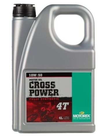 Масло моторное Motorex Cross Power 4T 10W 50 - 4л.