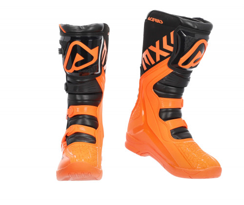 Мотоботы Kioshi Acerbis X TEAM, оранжевый черный 