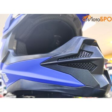 Шлем кроссовый Sparx Fenix (JK 6803), синий матовый - миниатюра 8