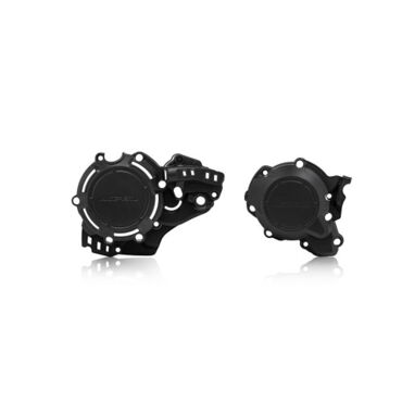Комплект защиты крышки сцепления и зажигания X Power KTM EXC 250 300 TPI 2020 22, Husqvarna TE 250i 300i 2020 22, GASGAS EC 250 300 2021 - Черный - миниатюра 1