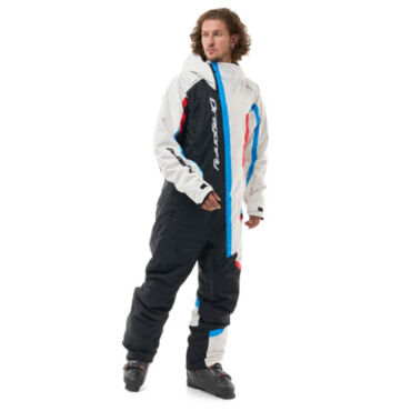 Dragonfly Комбинезон Gravity Man White Snow - Black 2025 - миниатюра 17