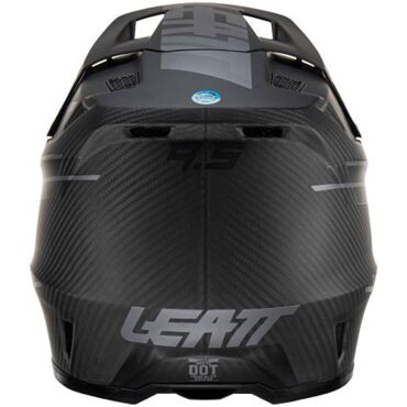 Мотошлем Leatt Moto 9.5 Carbon Helmet Kit V24 Black - миниатюра 8