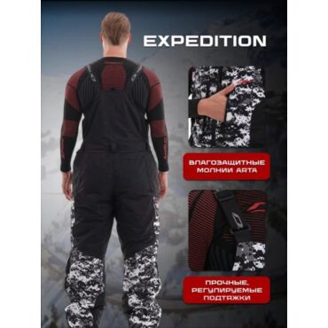 Dragonfly Штаны Expedition Camo Red - миниатюра 8