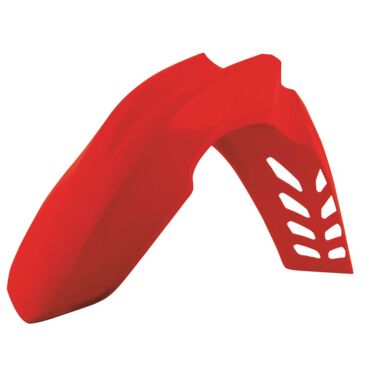 Крыло переднее CRF R450 09 12 # CRF R250 10 13 красное вентилируемое - миниатюра 1