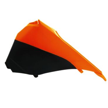 Боковина воздушного фильтра левая SX125 13 15 # SX250 13 16 # SXF 13 15 # EXC EXCF 14 15 оранжево черная - миниатюра 1