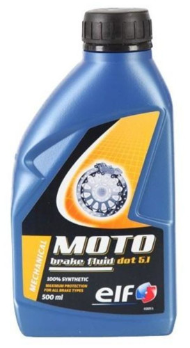 Тормозная жидкость Elf Moto Brake Fluid Dot 5.1 0,5L