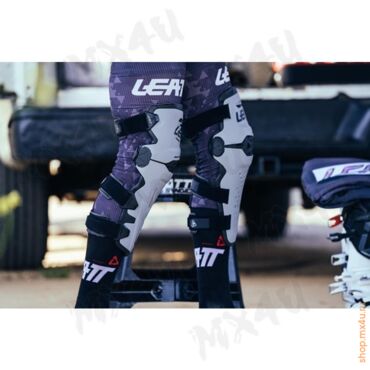 Защита коленей Dual Axis Pro - Белые - миниатюра 4