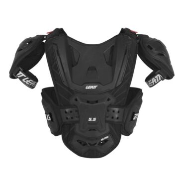 Leatt Защита панцирь подростковый Chest Protector 5.5 Pro White Black - миниатюра 1