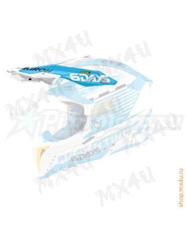 Козырек для шлема Airoh Aviator 3 Sixdays Argentin.