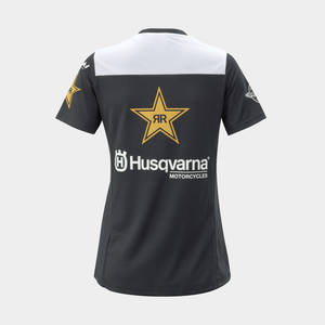 Футболка женская Husqvarna WOMEN REPLICA TEAM TEE, black (M, Взрослая  Повседневная)