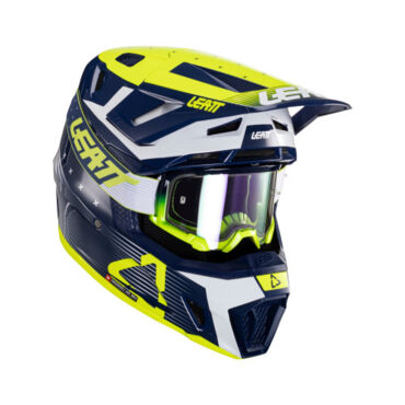 Leatt Шлем кроссовый Moto 7.5 Kit Blue (2024) - миниатюра 7