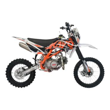 Питбайк KAYO BASIC TT125 17 14 KRZ (механ. сцепл., кикстартер) - миниатюра 6