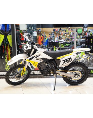 Мотоцикл кроссовый Zuumav FXR 250CC Yellow White 21 18