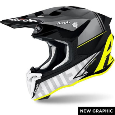 Шлем AIROH Twist 2.0 Tech Yellow (Матовый) - миниатюра 3