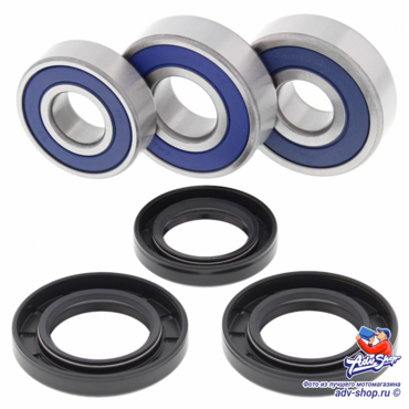 ALL BALLS 25 1605 Комплект подшипников ступичных зад XRV750 90 00 - миниатюра 2