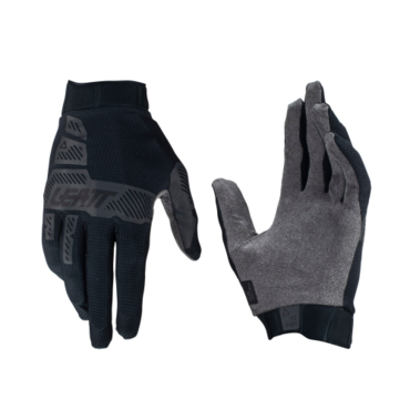Перчатки кросс Leatt 1.5 GripR stealth ЧЗ - миниатюра 1