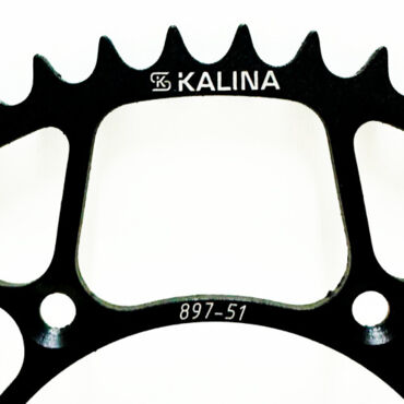 Звезда задняя стальная черная KALINA 51 зуб KTM / Husqvarna / GasGas - миниатюра 2