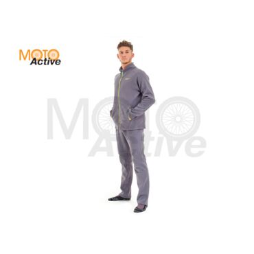 Мужские флисовые брюки Level Dragonfly Gray Lemon - миниатюра 4