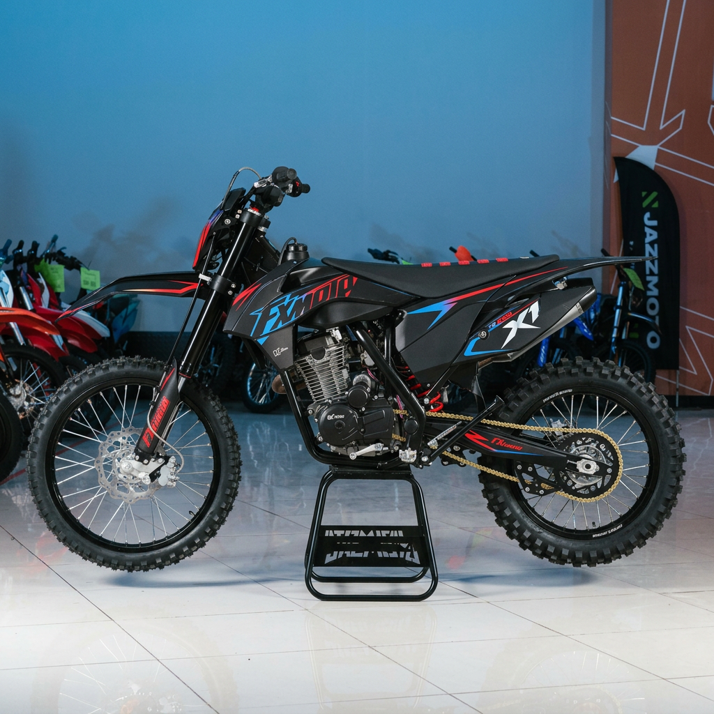 Кроссовый мотоцикл FXmoto X1 YB300R 21 18 Red