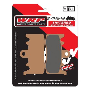 Тормозные колодки WRP WG 7500 F0R (LMP500 SRR / LMP500 STR / FDB2265 / FA630) - миниатюра 1