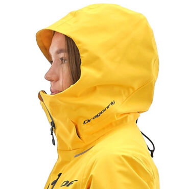 Dragonfly Куртка утепленная Gravity Premium Woman Yellow Dark Ocean - миниатюра 11