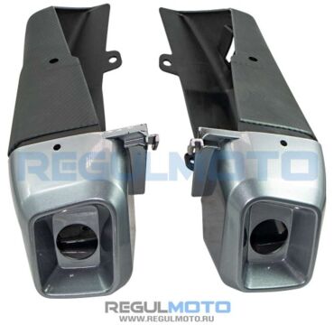 Декоративные накладки на глушитель Regulmoto ADV, компл  - миниатюра 1