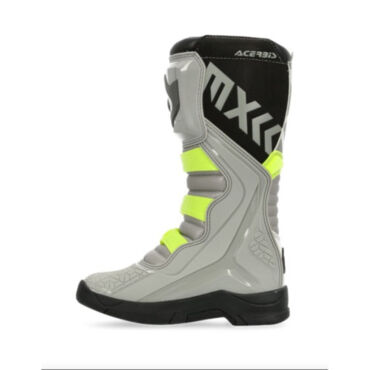 Acerbis Мотоботы кроссовые X Team Grey Yellow - миниатюра 8