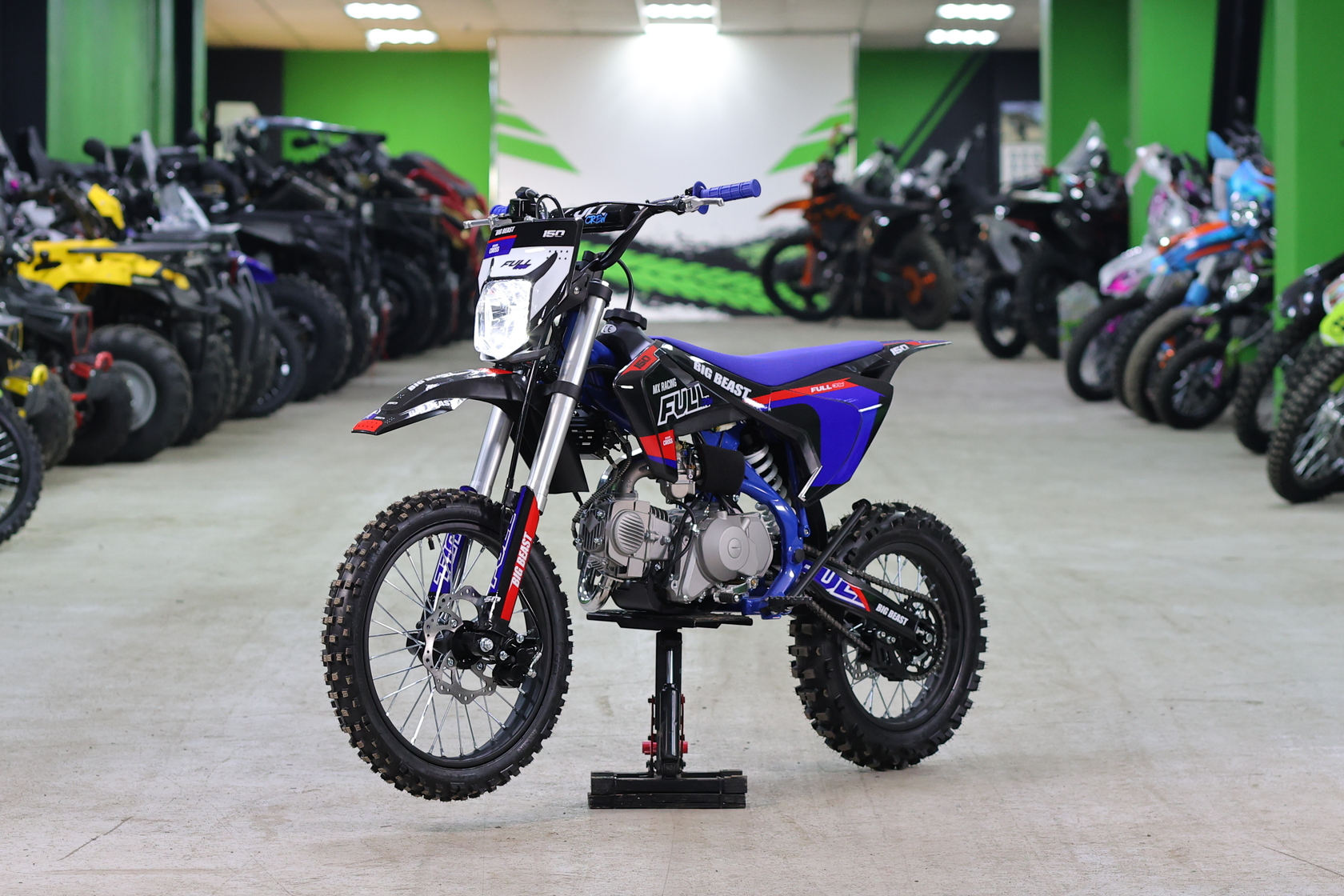 Питбайк FullCrew Big Beast 150cc 17\14 (механ., эл.стартер) MSD (BB) - фото 11