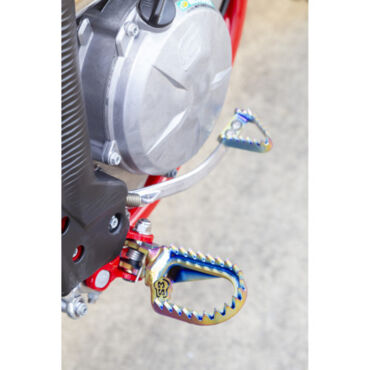 Подножки из титана низкие S3 Rainbow KTM EXC EXC F 24- / Husqvarna TE FE 24- / GasGas EC EC F 24- / Beta RR 20- - миниатюра 8